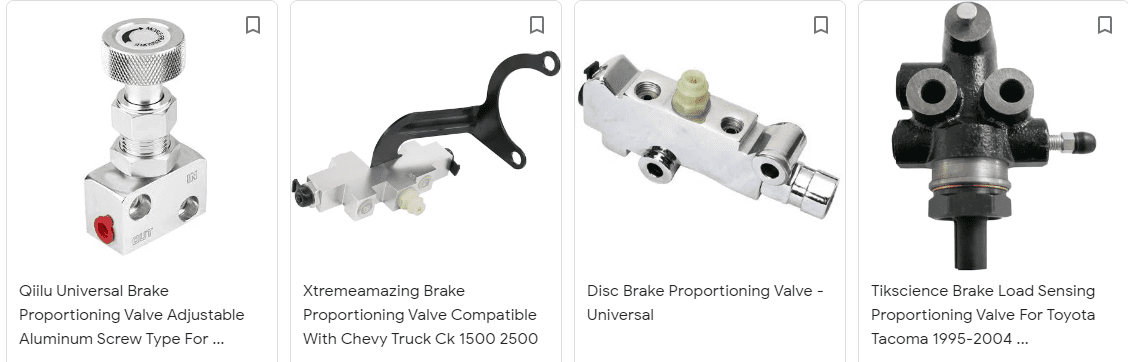 Automotive Replacement Brake Proportioning Valves - Find A Bargain ...